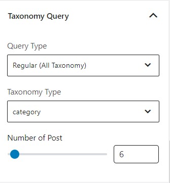 Taxonomy Query