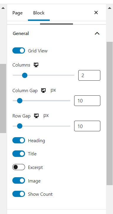 General Settings