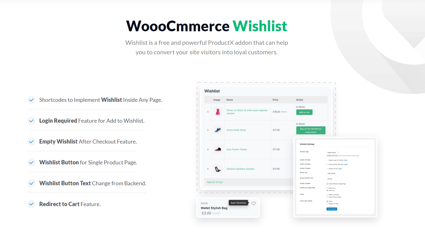 ProductX WooCommerce Wishlist 