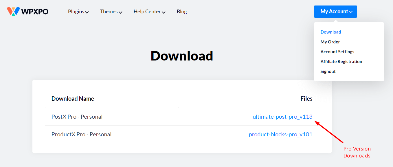 Pro Version Product Download 