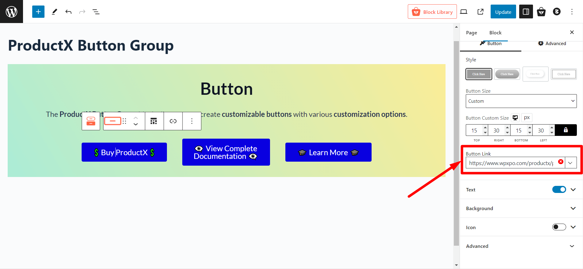 Button Link