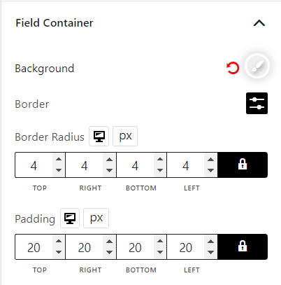 Billing Address Block Field Container