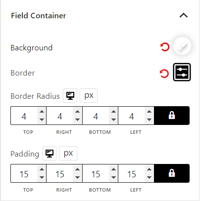 Checkout Login Block Field Container