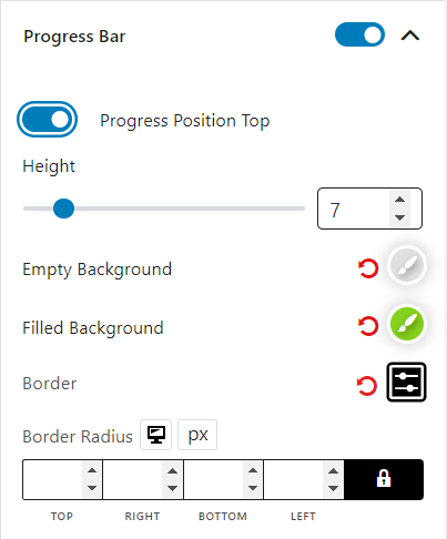 Free Shipping Progress Bar Settings