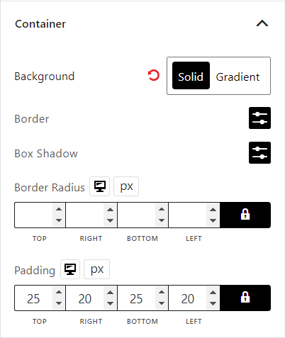 Order Payment Block Container