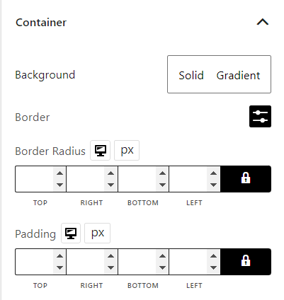 Thank You Address Block Container