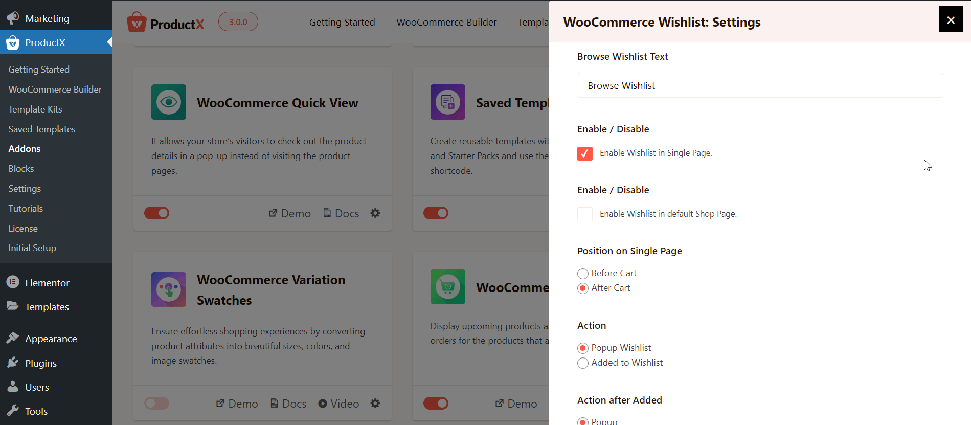 WooCommerce Wishlist 2