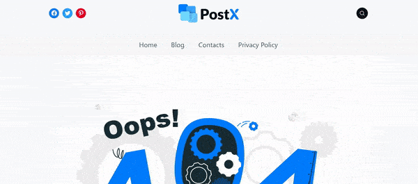 WordPress Custom 404 Page