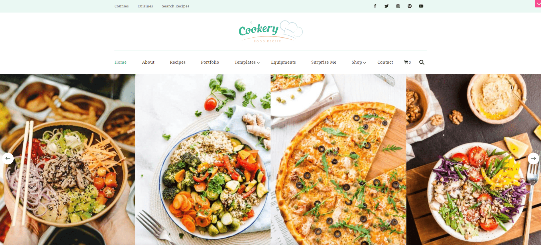 Cookery Lite WordPress Theme