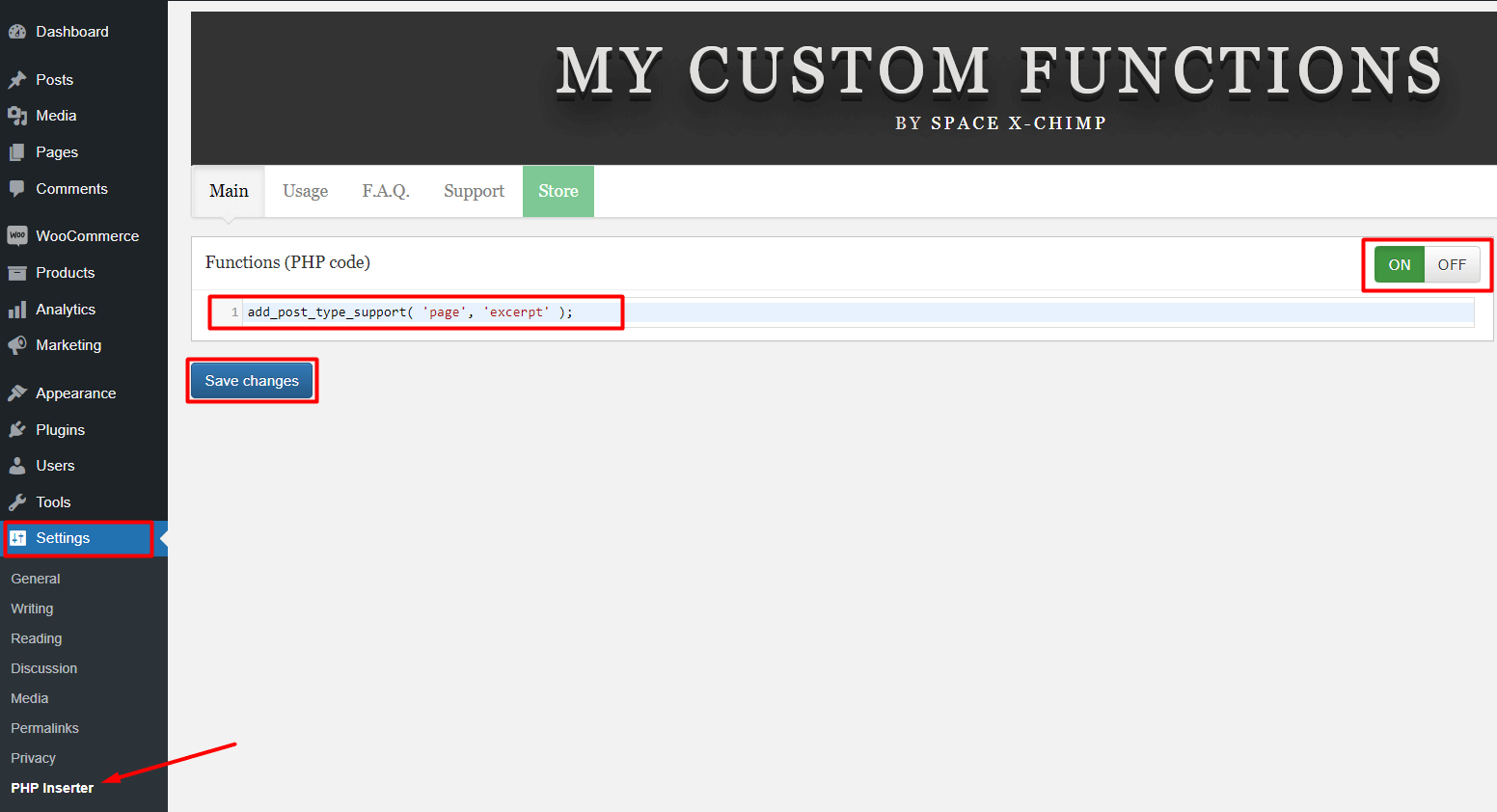 Using My Custom Functions Plugin
