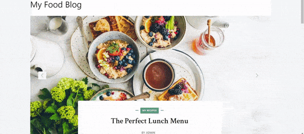 How to create a food blog with PostX