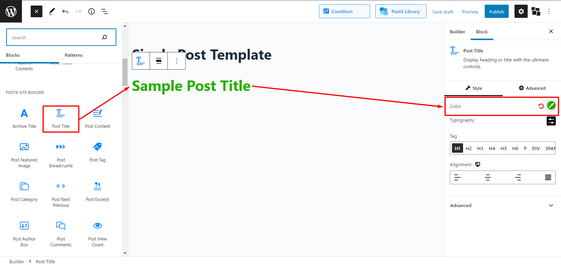 How To Change Post Title Color In Wordpress