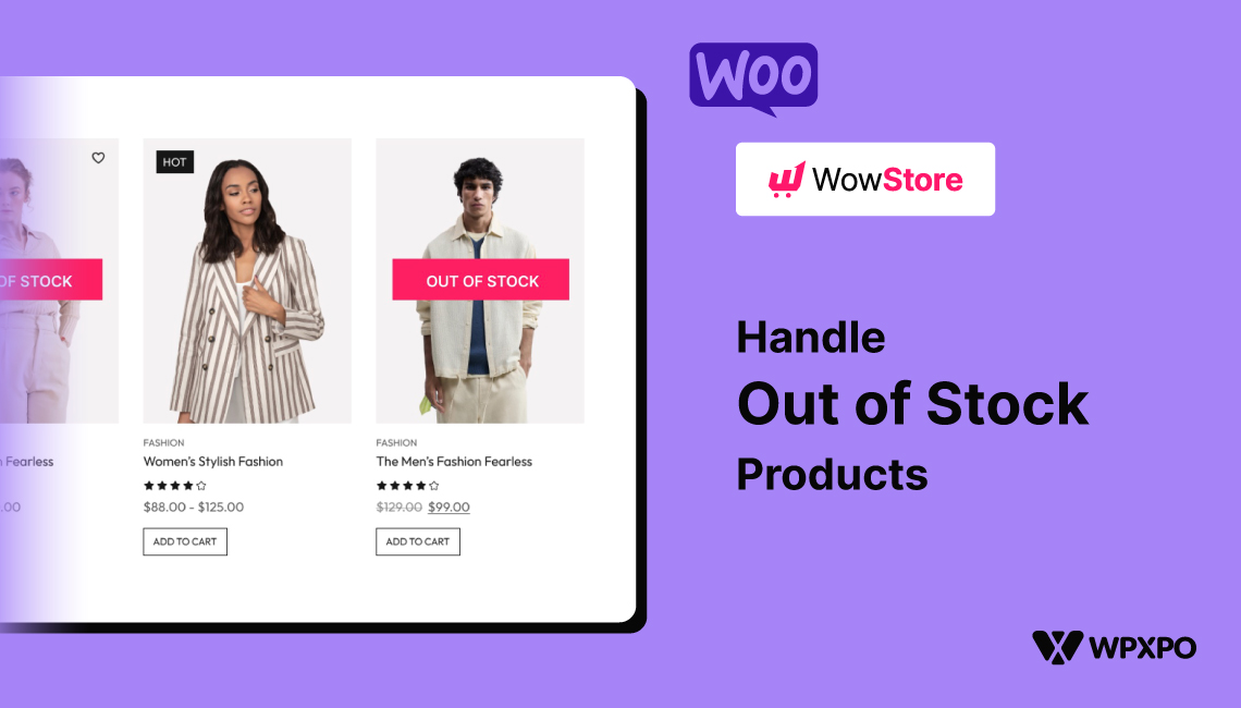 Handle WooCommerce Out of Stock Products