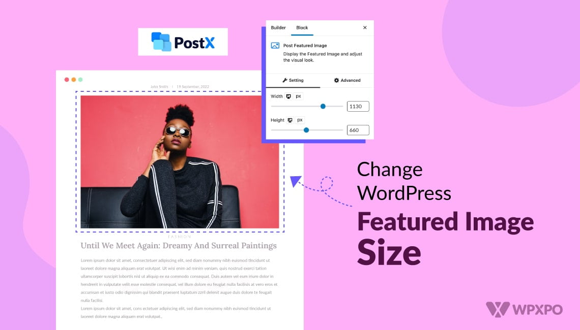 How To Change WordPress Featured Image Size WPXPO