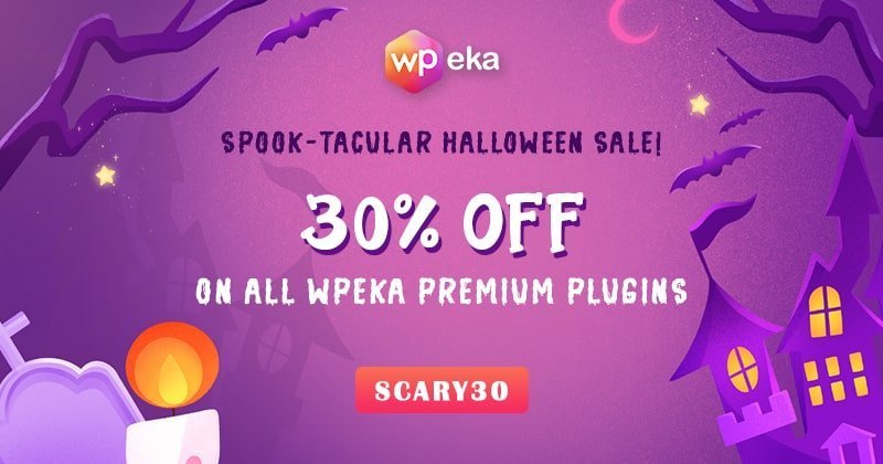 WPeka Halloween Sale