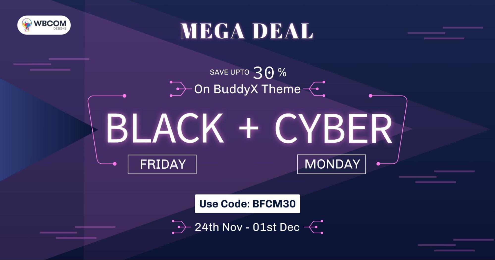 BuddyX Theme Black Friday Deal