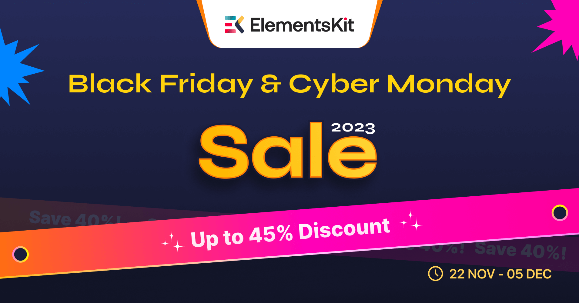 Elementskit Black Friday Deal