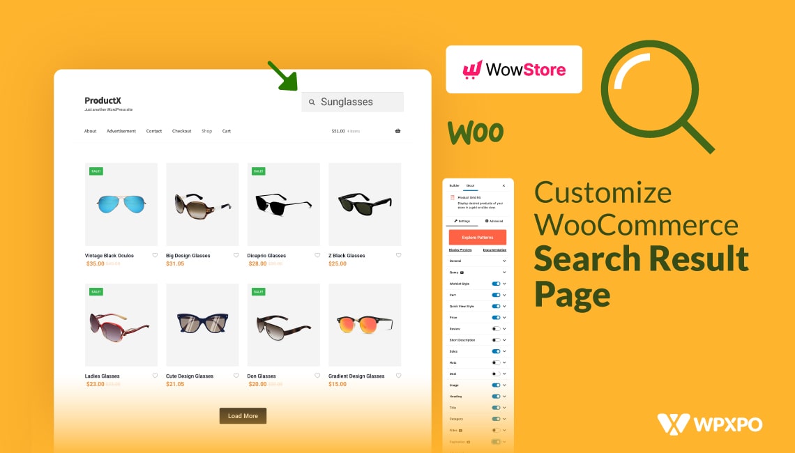 Customize WooCommerce Search Results Page
