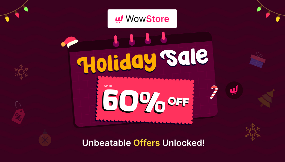 WowStore Holiday Sale 2024