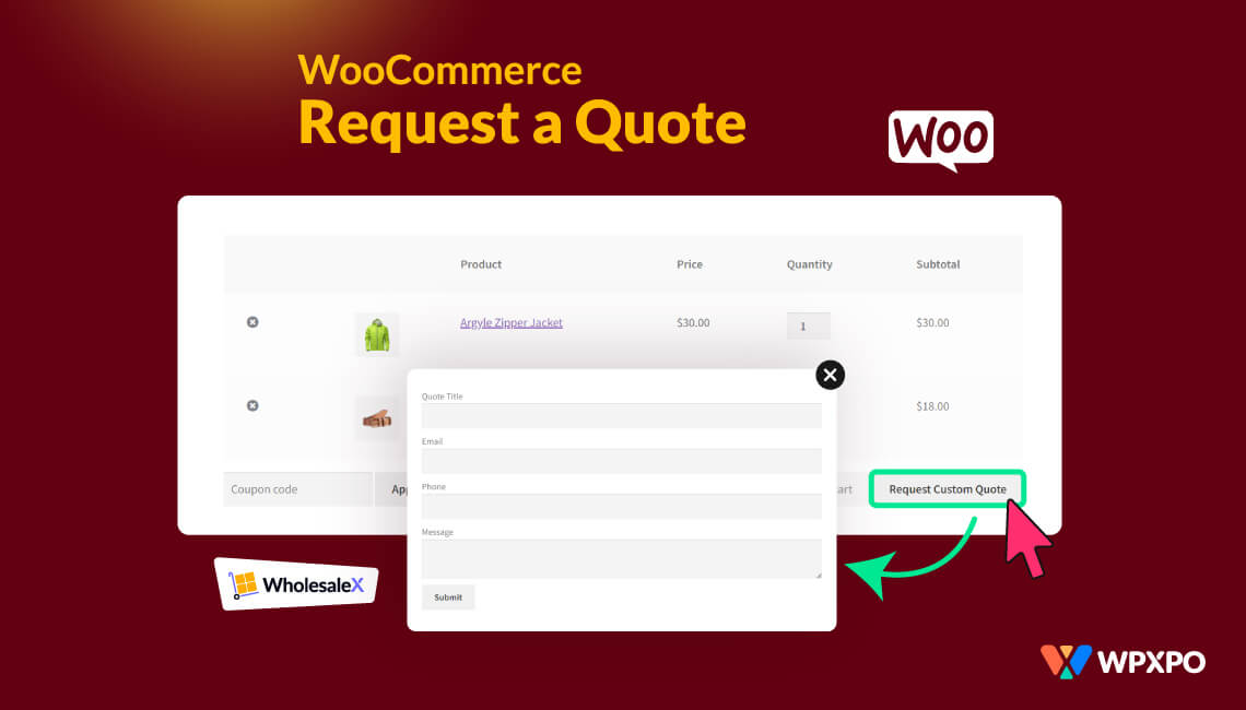 WooCommerce Request A Quote: Get the Best Price Instantly with WholesaleX!