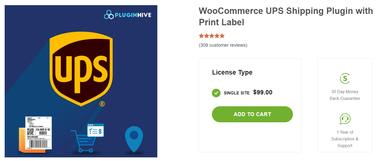 WooCommerce UPS Shipping Plugin
