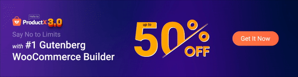 ProductX 3.0 Discount Banner
