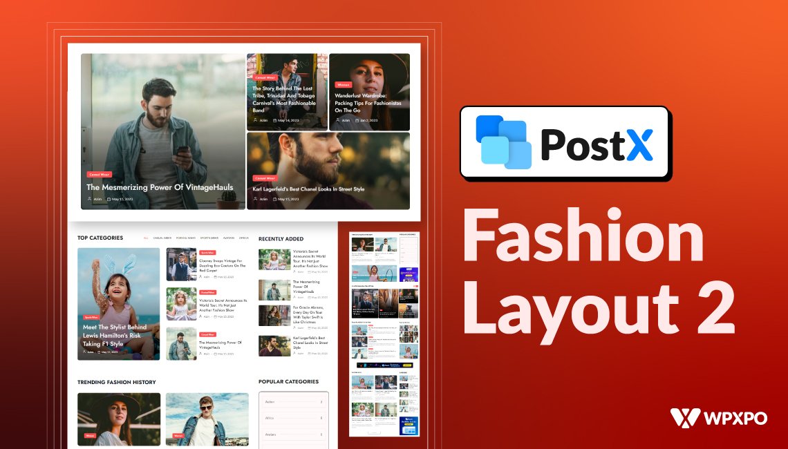 Introducing Fashion Layout 2: Take Your Fashion Blogging to the Next Level