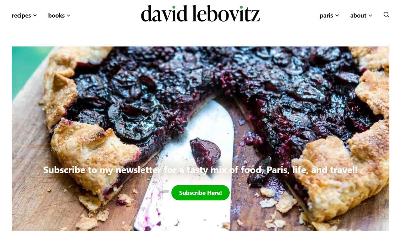 David Lebovitz Blog Site