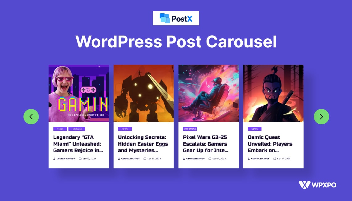 How to Add Post Carousel in WordPress