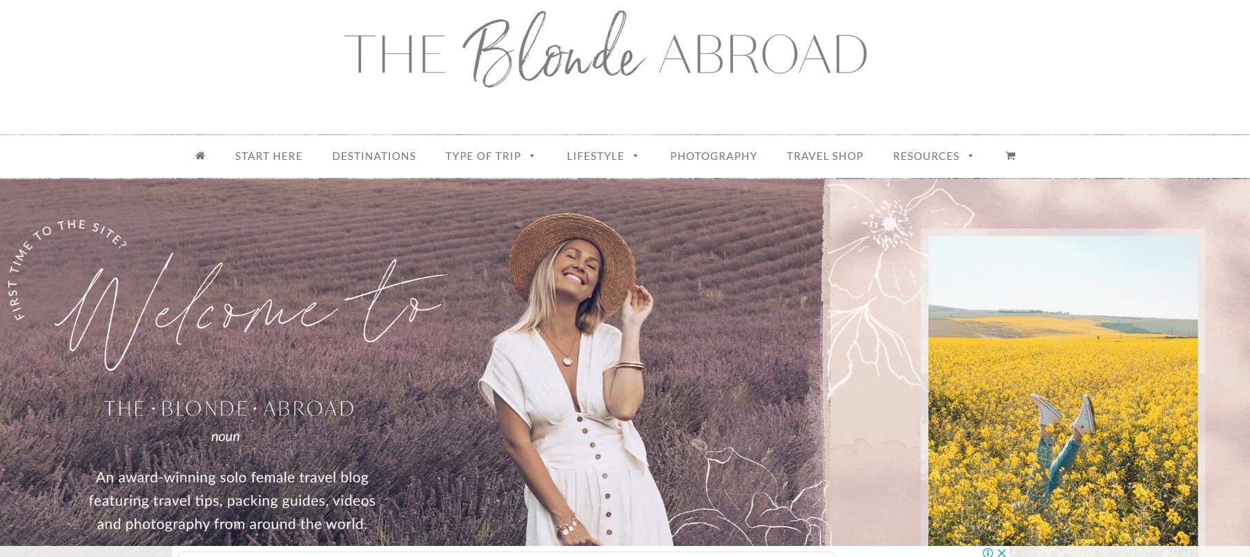 The Blonde Abroad Blog Site