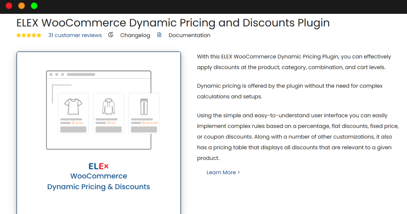 ELEX WooCommerce Dynamic Pricing and Discounts