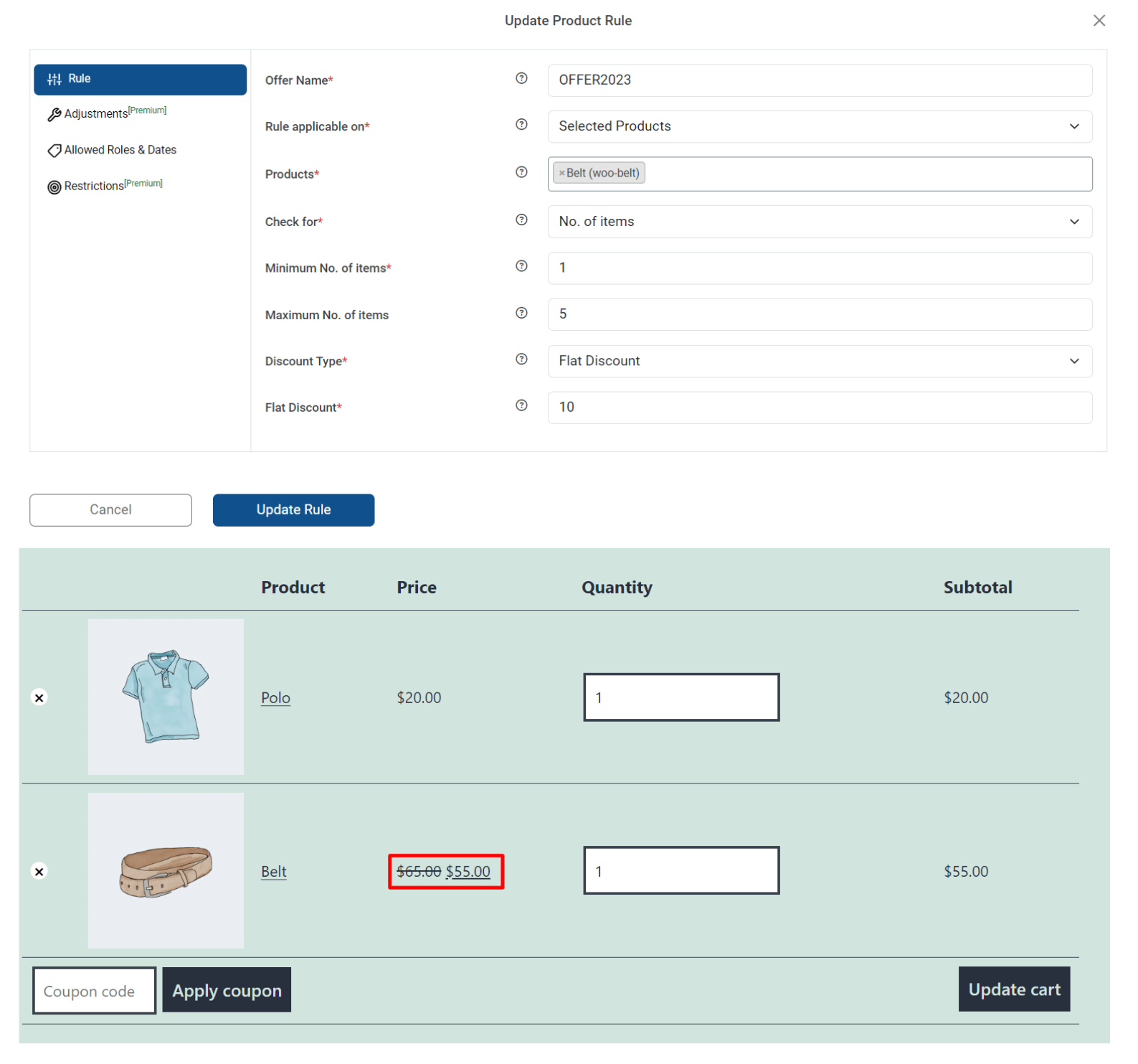 WooCommerce Dynamic Pricing and Discount by Elex