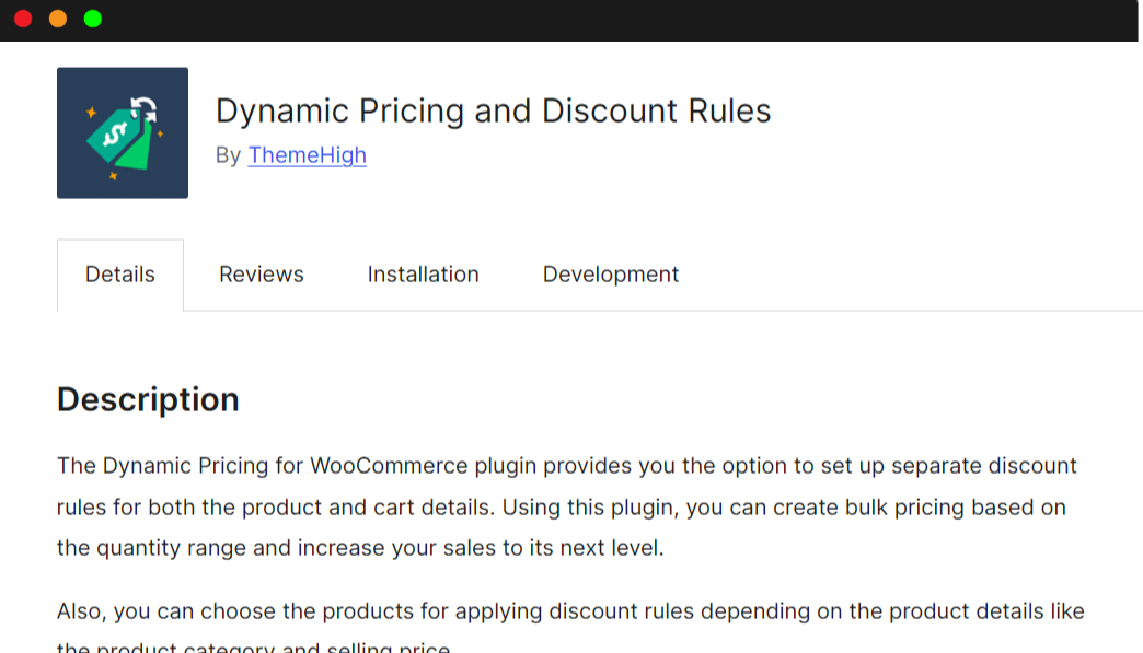 dynamic pricing and discount rules plugin