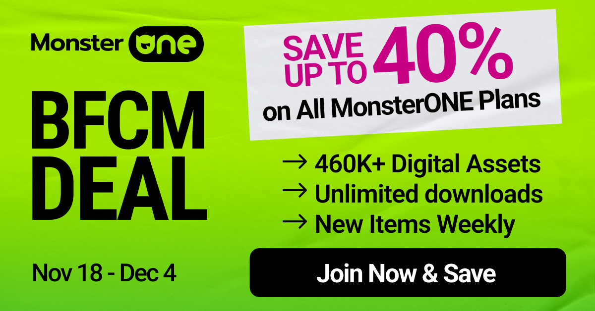 MonsterOne black friday