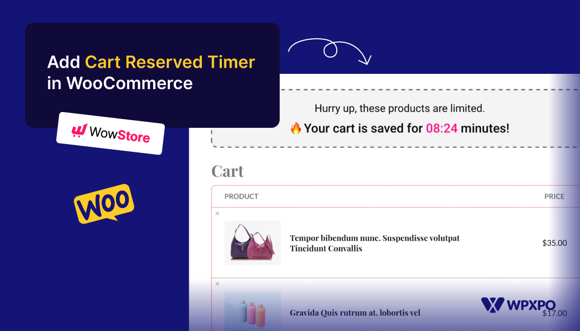 how to add cart timer in WooCommerce