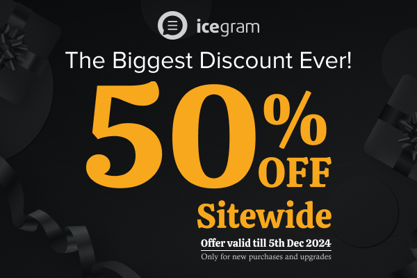 icegram bfcm deal